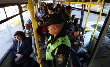 Llevarán al MP a quien suba armado al transporte público