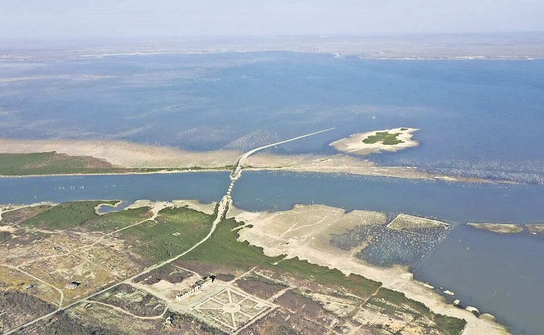 La presa Vicente Guerrero suministra agua a Ciudad Victoria, la capital de Tamaulipas; su nivel de abastecimiento está a 22% de su capacidad.