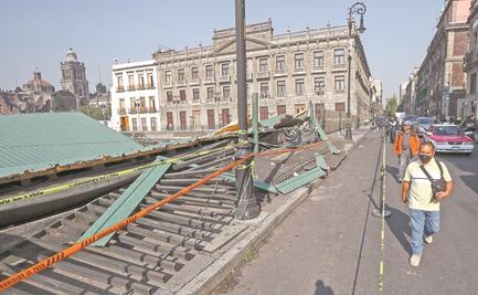 Preocupa obra mural del Templo Mayor tras colapso de techumbre