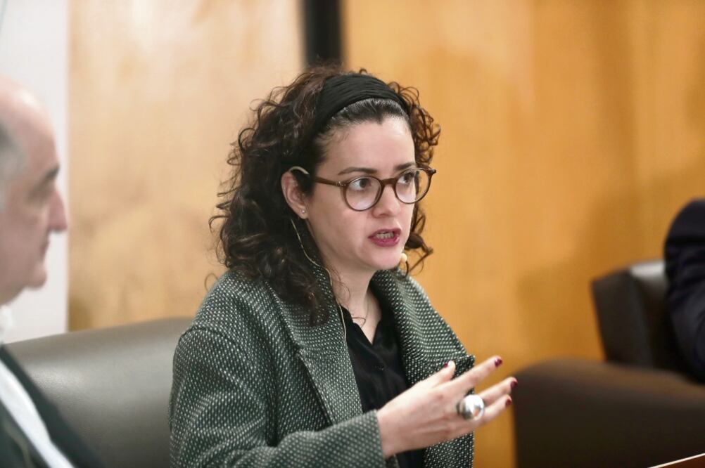 La investigadora de la UNAM, Issa Luna, reconoció la complejidad para alcanzar mediciones en cuanto a niveles de corrupción en el país. (ALEJANDRO ACOSTA. EL UNIVERSAL)