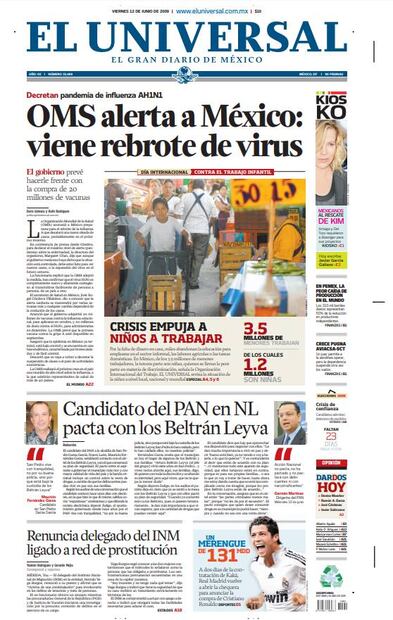 Coronavirus en México: ¿Recuerdas cuando la OMS declaró pandemia por influenza AH1N1 en 2009?