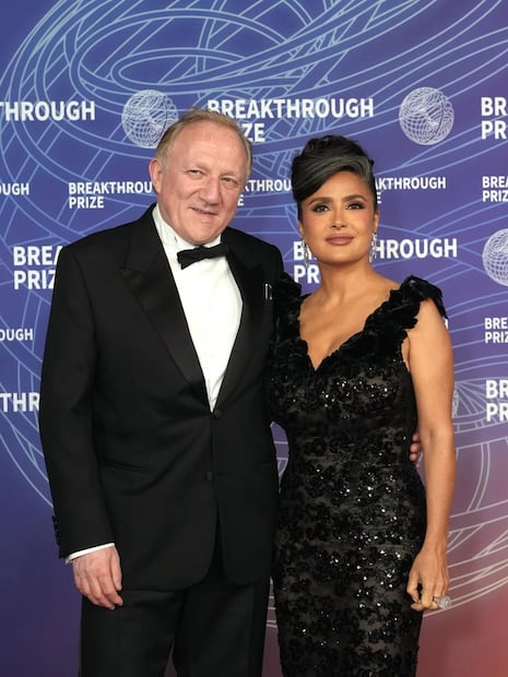 Salma Hayek junto a su esposo, el empresario François-Henri Pinault. Foto: Instagram @salmahayek