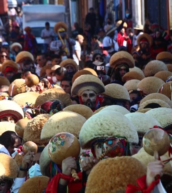 FOTOS: Salen los Parachicos en la fiesta de Chiapa de Corzo, Chiapas