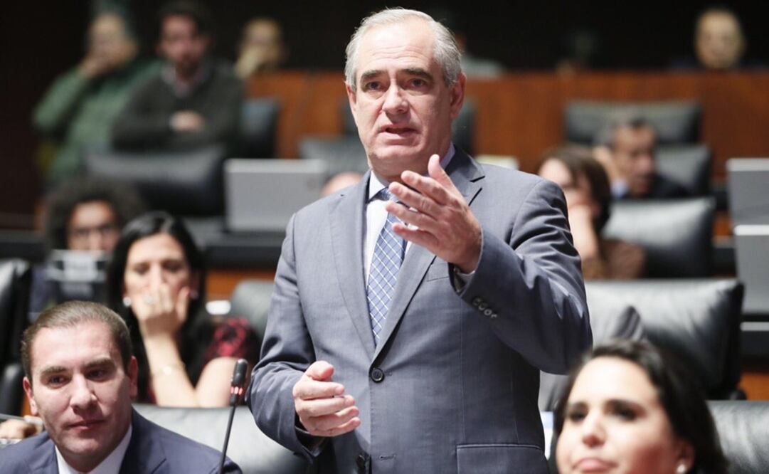 Presidente de la Comisión de Reglamentos y Prácticas Parlamentarias del Senado, Julen Rementería del Puerto (Tomada de Twitter @julenrementeria)