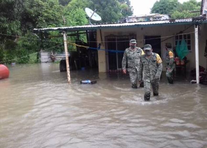 PC estima más de 50 mil afectados por lluvias en Chiapas, Veracruz y Tabasco