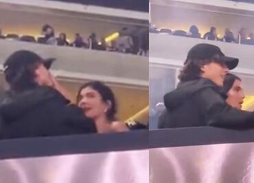 Kylie Jenner y Timothée Chalamet confirman romance con ¡su primer beso en público!