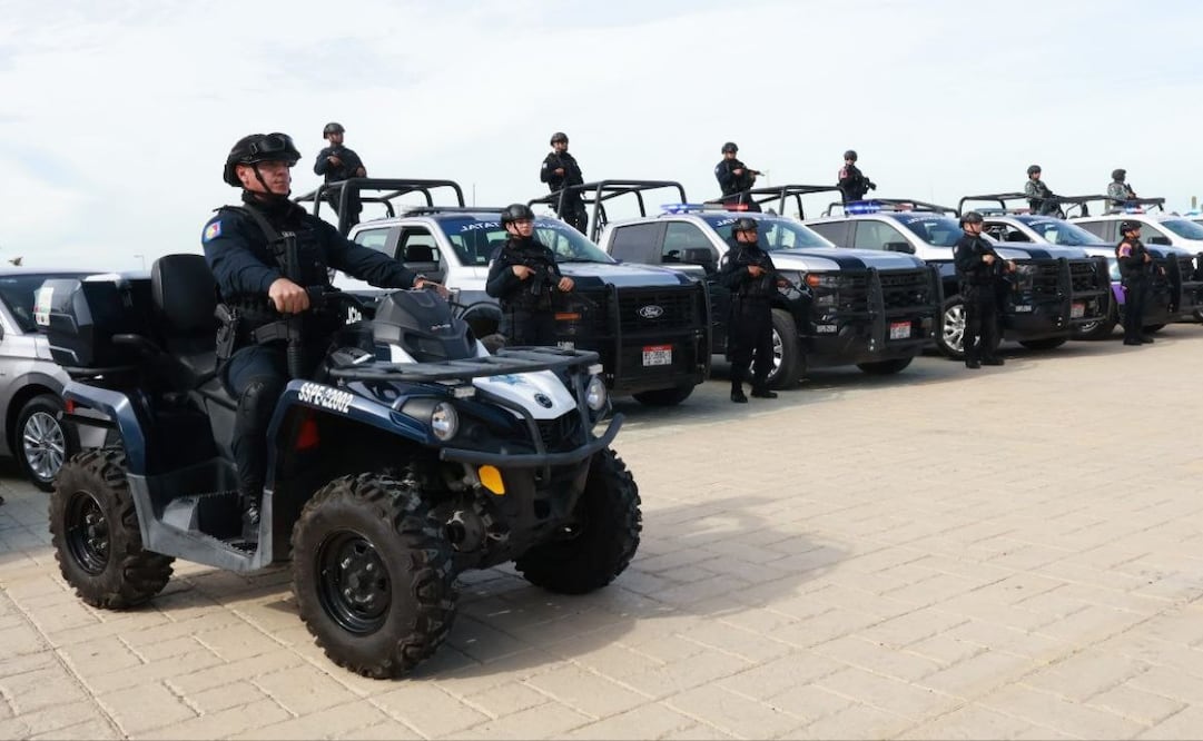 Despliegan Operativo Guadalupe- Reyes 2025 en Baja California Sur (04/12/2025). Foto: Especial