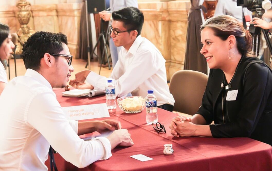 Museum Speed Dating. Foto: Cortesía INBA