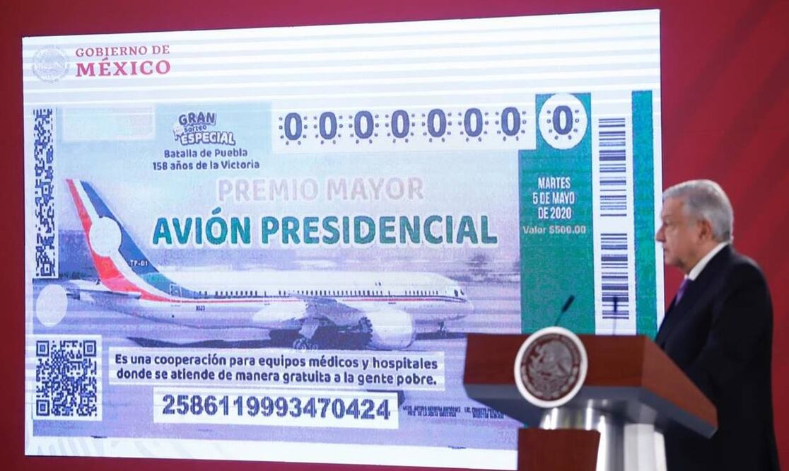 Mexico’s presidential plane could be raffled soon - Photo: File Photo/EL UNIVERSAL