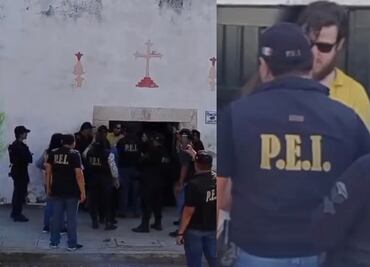 Detienen a extranjero por amenazas y destrozos en cafetería de Mérida, Yucatán; había amagado con incendiar el negocio