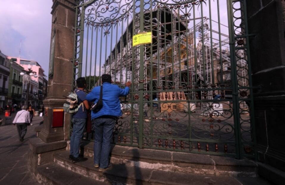 INAH suspende la instalación de la "Capilla Sixtina" en la Catedral de Puebla