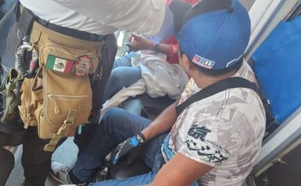 Encargado de pirotecnia, lesionado en evento de Alejandra Del Moral Vela en Ixtapaluca