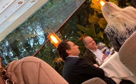 Periodista publica fotos de Lozoya en restaurante de Las Lomas