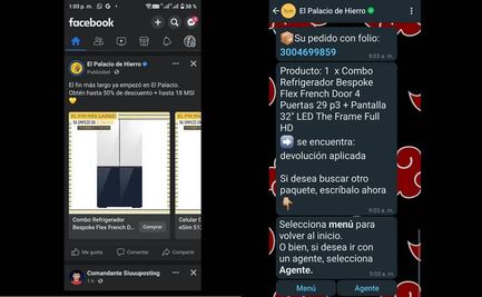 De 150 mil pesos a 10 mil; Profeco interviene en 340 cancelaciones de Palacio de Hierro previo a Buen Fin