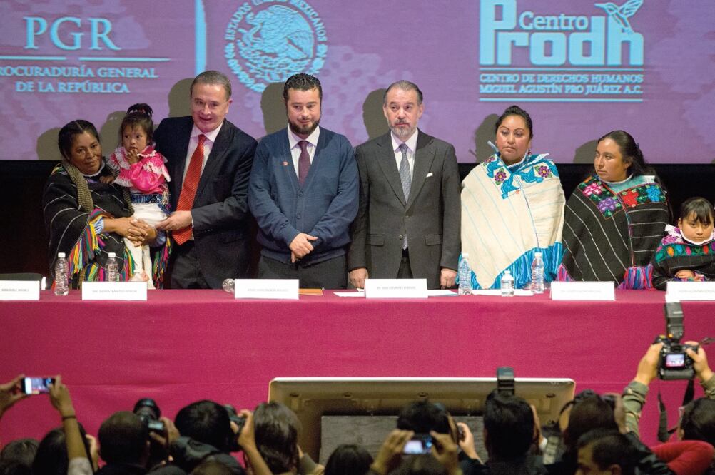 PGR reconoce inocencia de indígenas con disculpa inédita