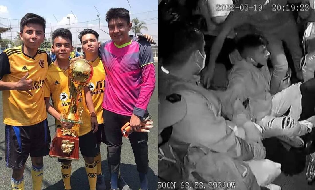 Foto: Emilio Fernández/ A Gabriel le gustaba jugar futbol, era portero