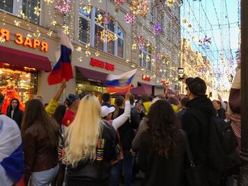 Moscú se convierte en una cantina