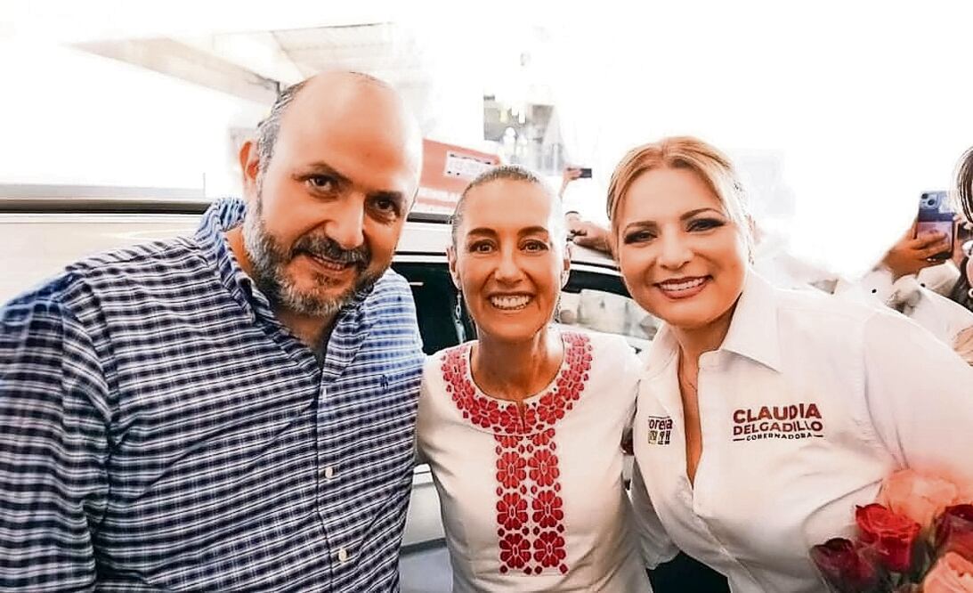 El rector de la UdeG, Ricardo Villanueva, participó en actos proselitistas en favor de Morena, acusa MC. Foto: Especial