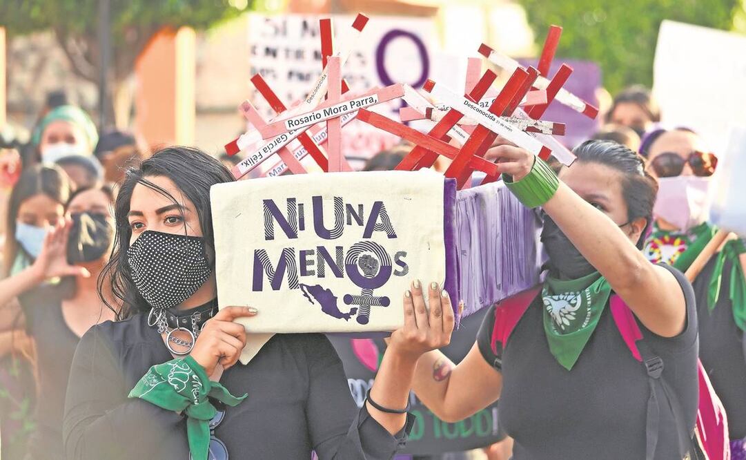 El paro nacional de mujeres se realiza desde 2020, un día después de la marcha del 8 de marzo. Foto: Archivo/ EL UNIVERSAL.