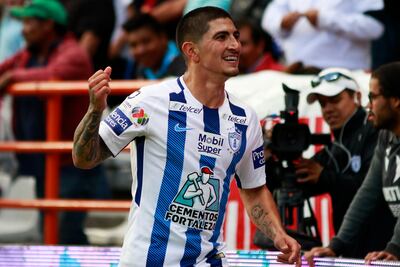 Víctor Guzmán, el mejor goleador mexicano del momento