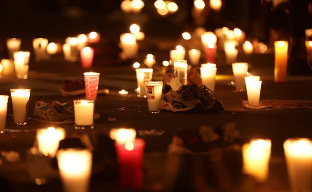 Luto nacional por Teuchitlán en la CDMX (15/03/2025). Foto: Fernanda Rojas / EL UNIVERSAL