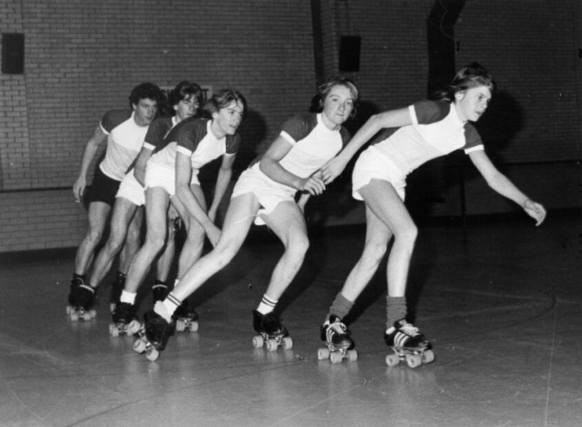 La “fiebre” de los patines en los 80