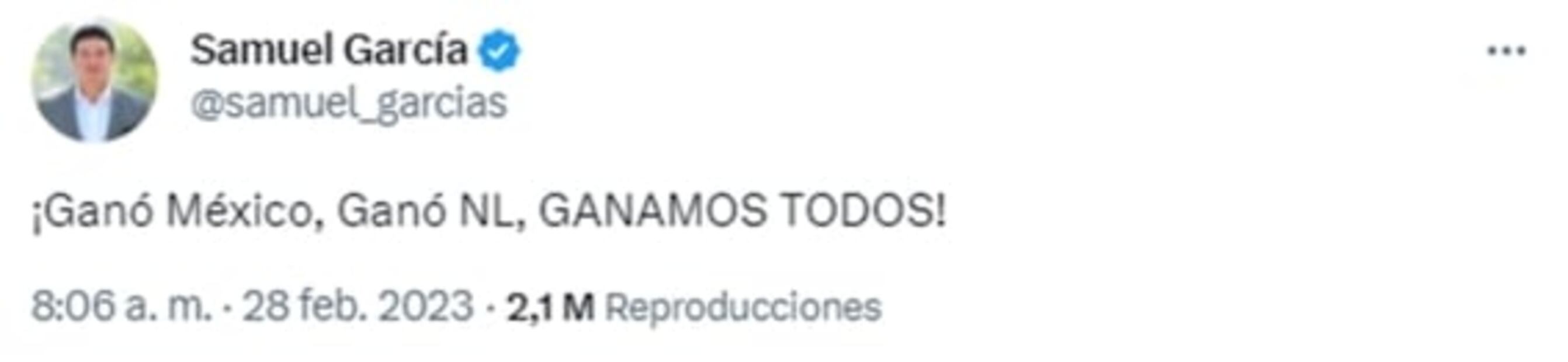 "Bienvenido, señor Musk", el mensaje de Samuel García en Twitter por permanencia de Tesla en NL
