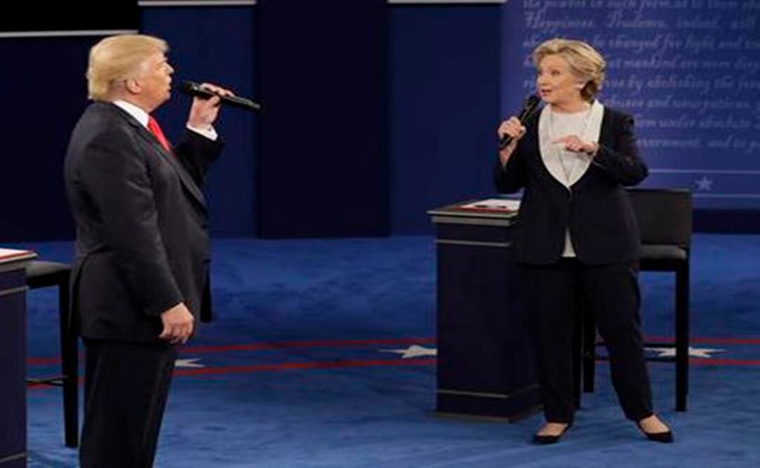 During the last U.S. presidential debate - Photo: AP 