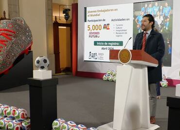 Mundial 2026: Llaman a jóvenes a sumarse a organización del Mundial; les pagarán salario mínimo y darán seguridad social