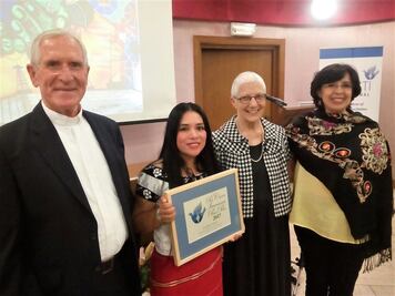 Activistas zoques reciben premio en Europa