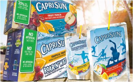 Kraft Heinz retira del mercado bebida Capri Sun por contaminación con líquido de limpieza
