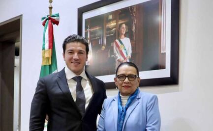 Se reúnen Rosa Icela Rodríguez y Samuel García; revisan seguridad, justicia y presupuesto 2025 de NL