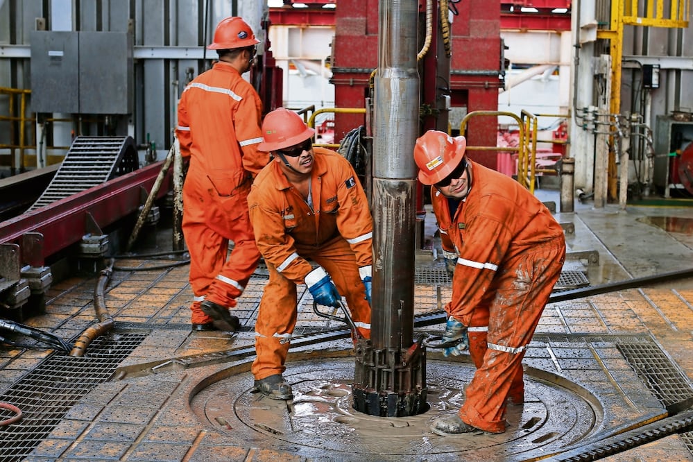 Octavio Romero Oropeza, director general de Pemex afirma que la empresa ha tenido éxito exploratorio provocando un aumento de 8 puntos porcentuales respecto a 2018, debido al viraje en su estrategia. Foto: EL UNIVERSAL