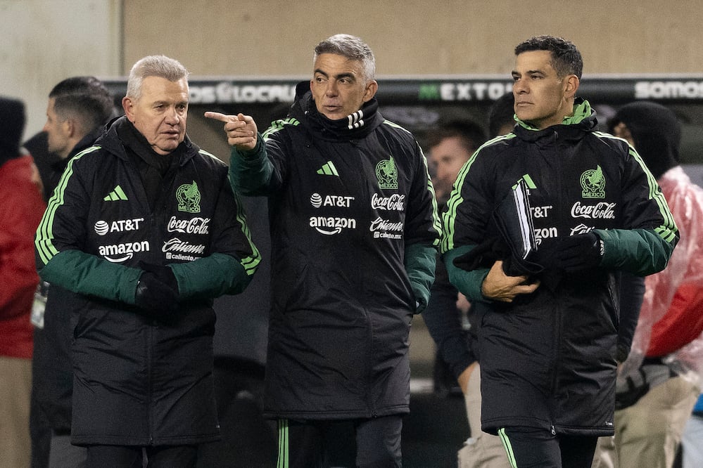 Javier Aguirre, Toni Amor y Rafael Márquez con la Selección Mexicana, durante la Fecha FIFA de marzo, previo al Mundial de 2026 - Foto: Imago7
