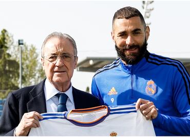 Florentino Pérez lanza dardo, “Ya no le pueden quitar el Balón de Oro a Benzema”