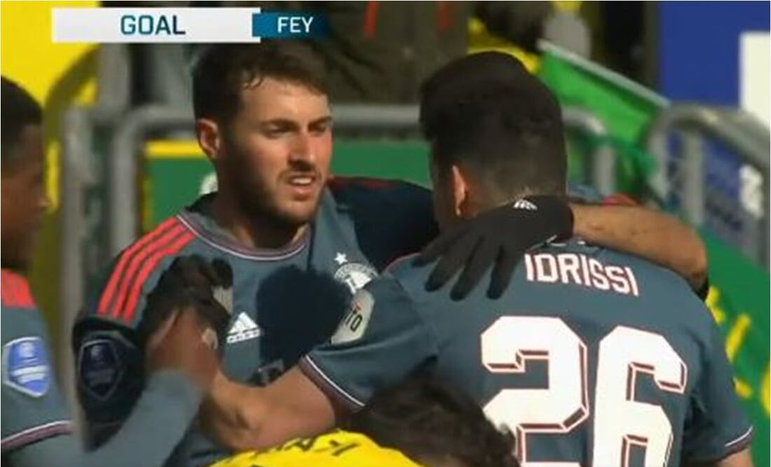 Giménez marcó el tercer gol / FOTO: ESPECIAL