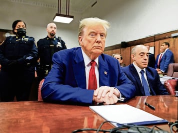 Trump no descarta violencia tras las elecciones