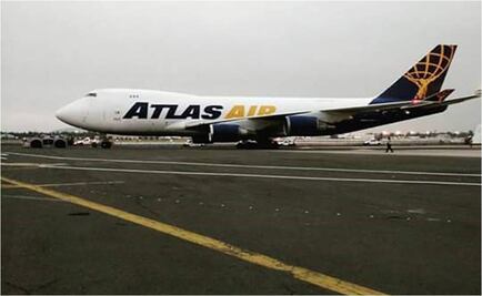 Aterriza en México primer avión con material para F1