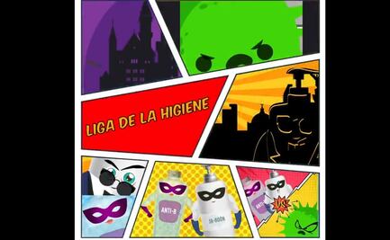 La liga de la.... ¿Higiene? Lanza SEP cómic para prevenir el Covid-19