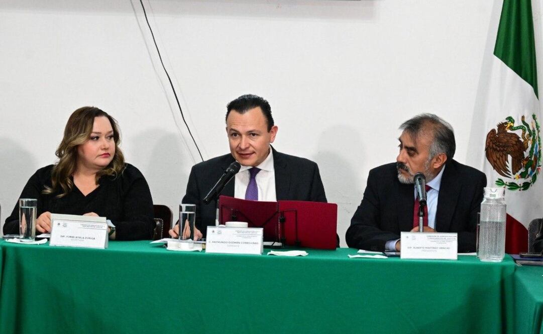 Comisión de Justicia del Congreso entrevista a aspirantes a la Fiscalía Especializada para la Atención de Delitos Electorales, 17 de febrero de 2025. Foto: Especial