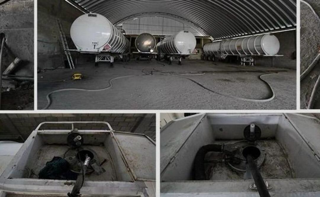 En el sitio también fueron encontrados cuatro tanques abastecidos con 171 mil litros de combustible. Foto: Especial