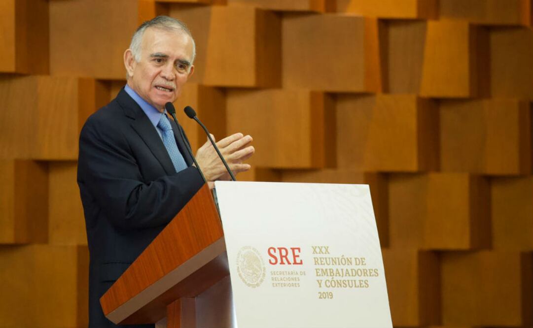 Alfonso Romo, jefe de gabinete de la Presidencia, durante la XXX Reunión de embajadores y cónsules. Foto: Germán Espinosa. FOTO: GERMAN ESPINOSA | EL UNIVERSAL