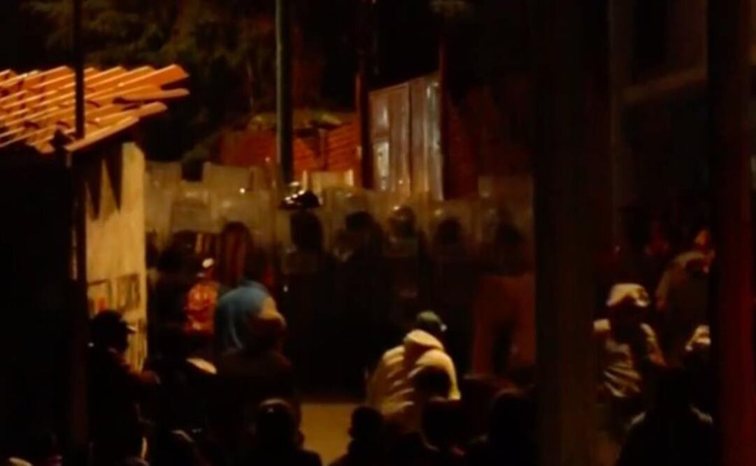 Dos sospechosos fueron perseguidos en las calles Eslava y Segunda Cerrada de la Cruz