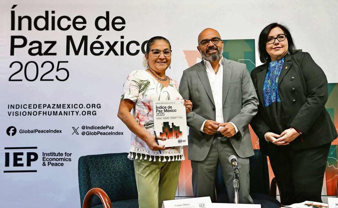 Durante la presentación del Índice de Paz México 2025 se alertó de una justicia menos independiente. Foto: Berenice Fregoso / EL UNIVERSAL