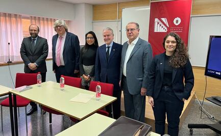 Creel imparte cátedra en Madrid sobre sector eléctrico, reforma electoral y militarización 