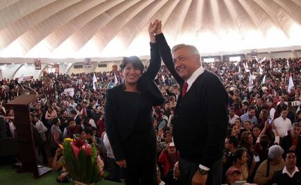 Encabeza AMLO precampaña de Morena en Edomex