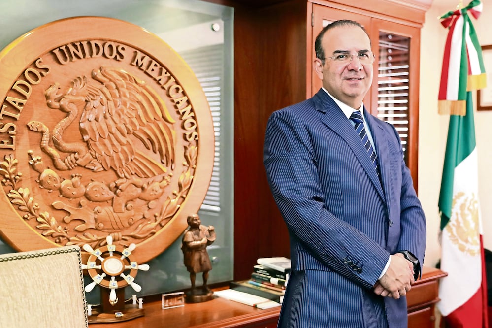 El secretario de Gobernación, Alfonso Navarrete Prida. Foto: Archivo