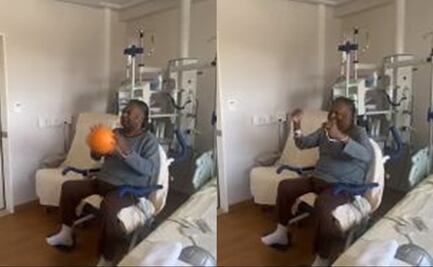 Pelé se recupera en el hospital y presume ejercicios con una pelota