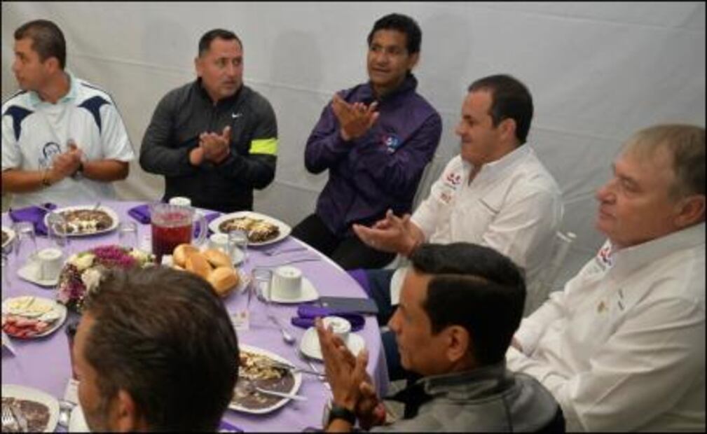 ​Tres canteranos águilas al gobierno de Morelos