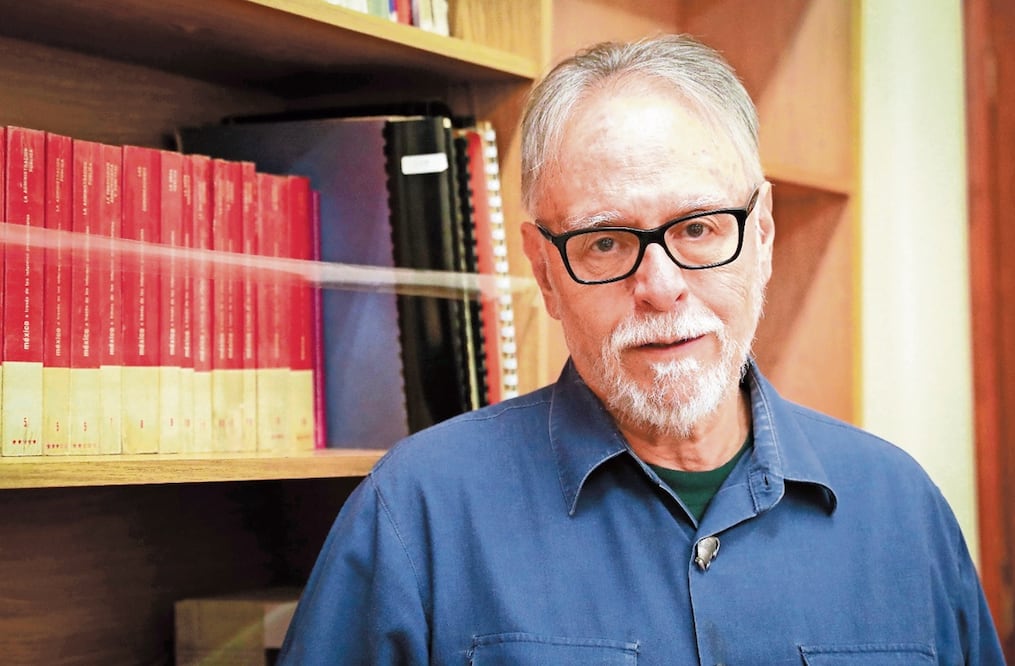 David Huerta, poeta y escritor, fallecido en 2022.
Foto: EL UNIVERSAL / Diego Simón Sánchez